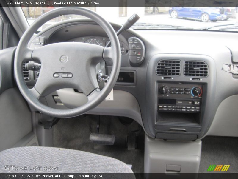 Dashboard of 1993 Villager GS