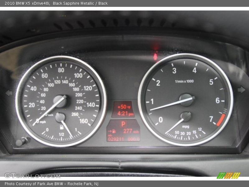 Black Sapphire Metallic / Black 2010 BMW X5 xDrive48i