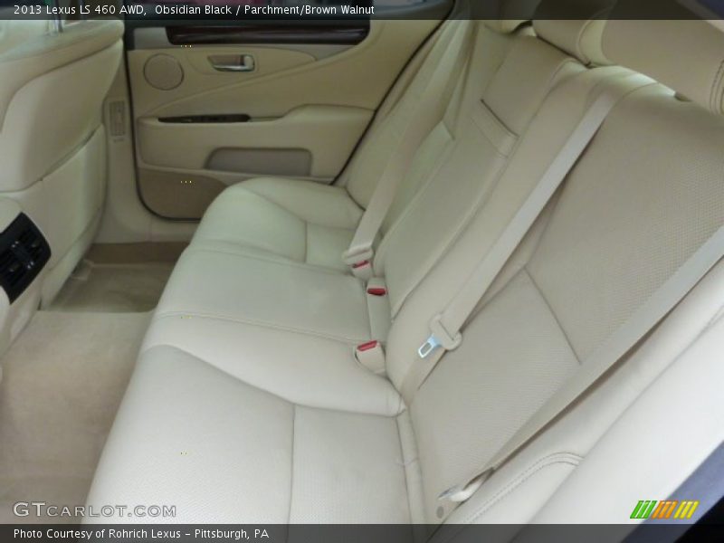 Rear Seat of 2013 LS 460 AWD