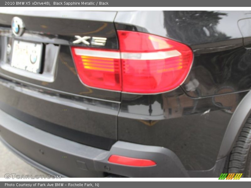 Black Sapphire Metallic / Black 2010 BMW X5 xDrive48i