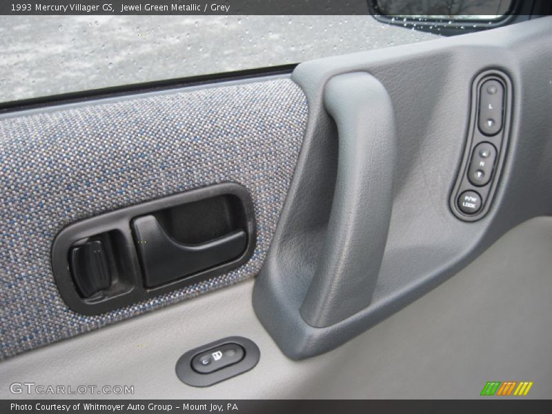 Jewel Green Metallic / Grey 1993 Mercury Villager GS