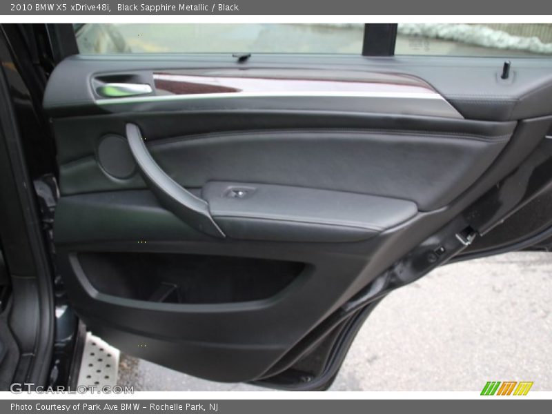 Black Sapphire Metallic / Black 2010 BMW X5 xDrive48i