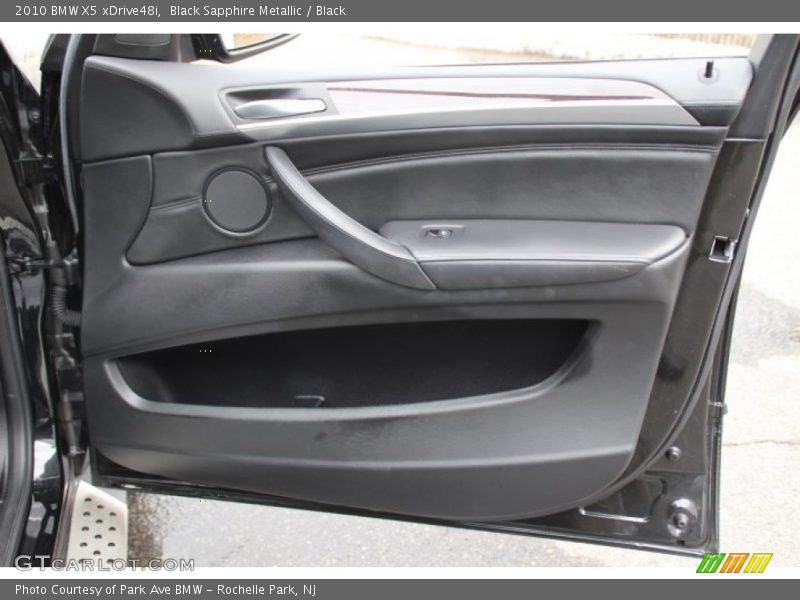 Black Sapphire Metallic / Black 2010 BMW X5 xDrive48i