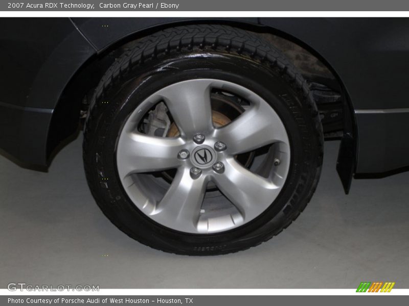 Carbon Gray Pearl / Ebony 2007 Acura RDX Technology