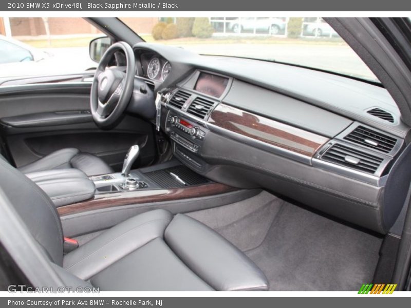 Black Sapphire Metallic / Black 2010 BMW X5 xDrive48i
