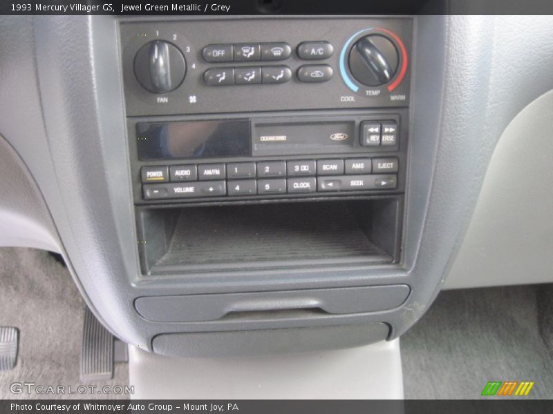 Controls of 1993 Villager GS