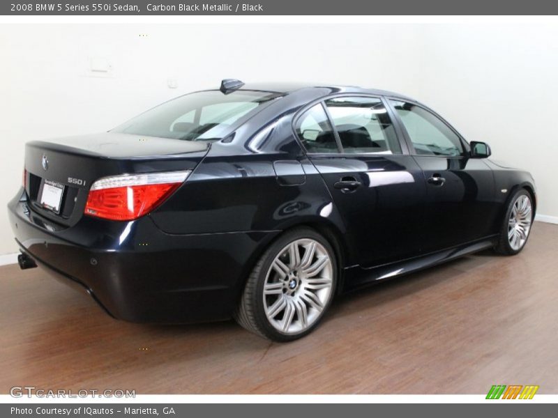  2008 5 Series 550i Sedan Carbon Black Metallic