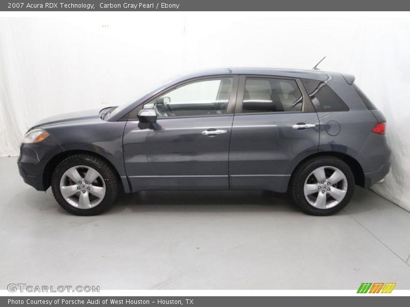 Carbon Gray Pearl / Ebony 2007 Acura RDX Technology