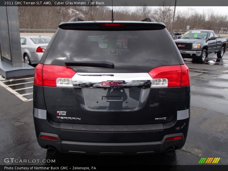 Cyber Gray Metallic / Jet Black 2011 GMC Terrain SLT AWD