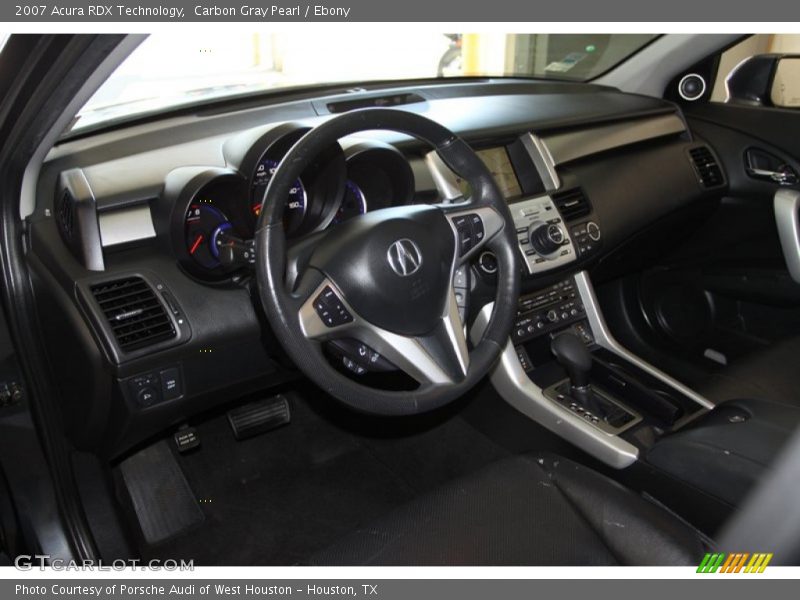 Carbon Gray Pearl / Ebony 2007 Acura RDX Technology