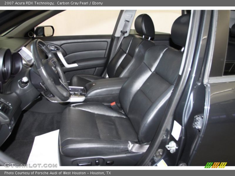 Carbon Gray Pearl / Ebony 2007 Acura RDX Technology