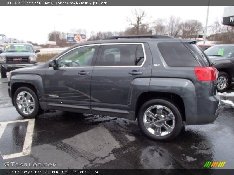 Cyber Gray Metallic / Jet Black 2011 GMC Terrain SLT AWD