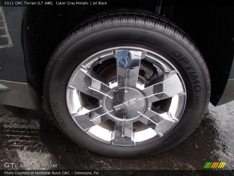 Cyber Gray Metallic / Jet Black 2011 GMC Terrain SLT AWD