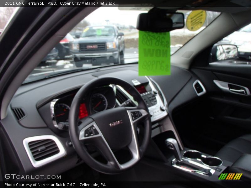 Cyber Gray Metallic / Jet Black 2011 GMC Terrain SLT AWD