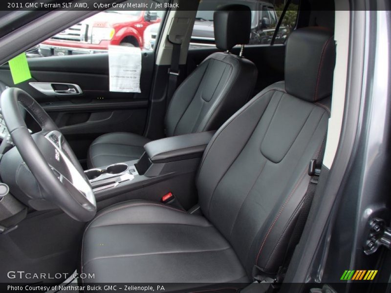 Cyber Gray Metallic / Jet Black 2011 GMC Terrain SLT AWD