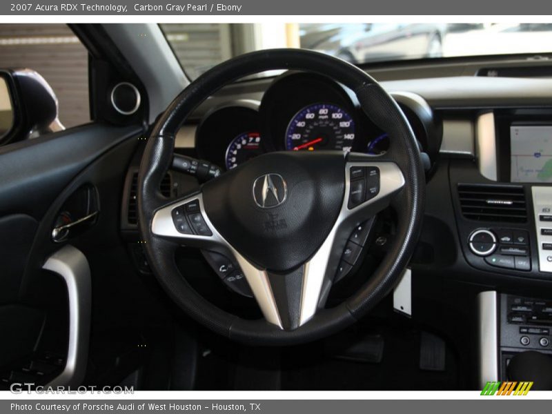 Carbon Gray Pearl / Ebony 2007 Acura RDX Technology