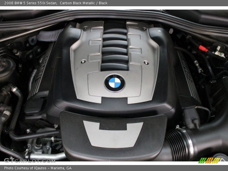  2008 5 Series 550i Sedan Engine - 4.8L DOHC 32V VVT V8