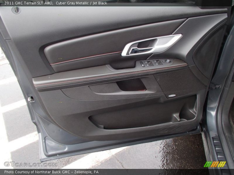 Cyber Gray Metallic / Jet Black 2011 GMC Terrain SLT AWD