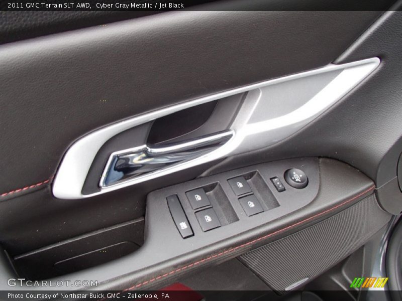 Cyber Gray Metallic / Jet Black 2011 GMC Terrain SLT AWD