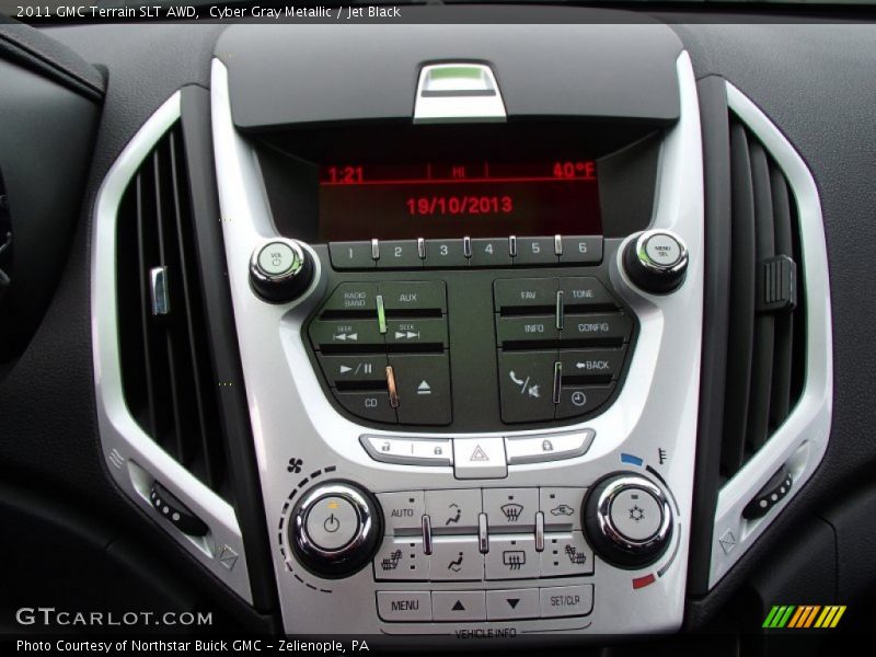 Cyber Gray Metallic / Jet Black 2011 GMC Terrain SLT AWD