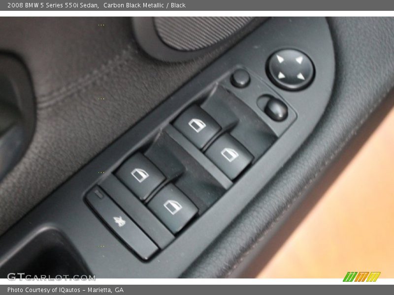 Controls of 2008 5 Series 550i Sedan