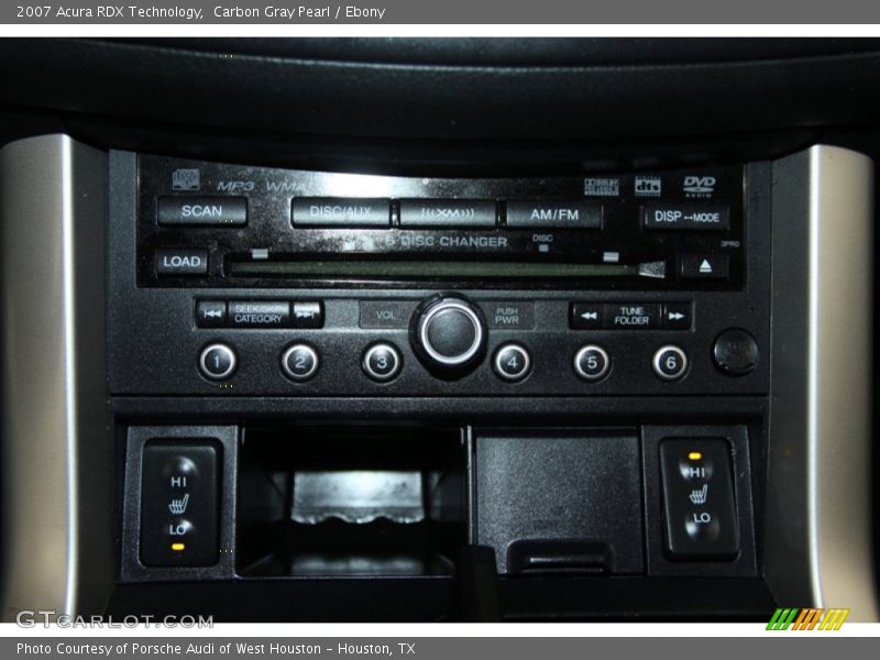Carbon Gray Pearl / Ebony 2007 Acura RDX Technology