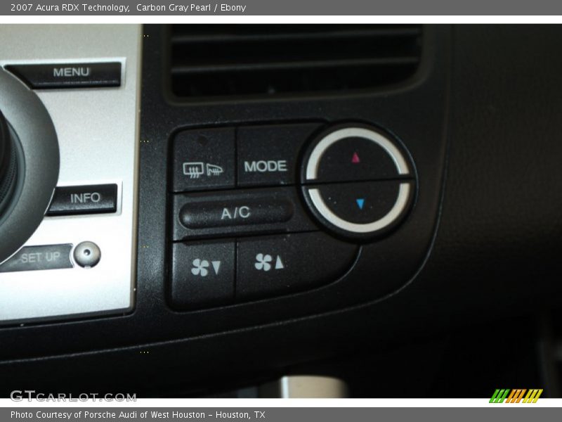Carbon Gray Pearl / Ebony 2007 Acura RDX Technology
