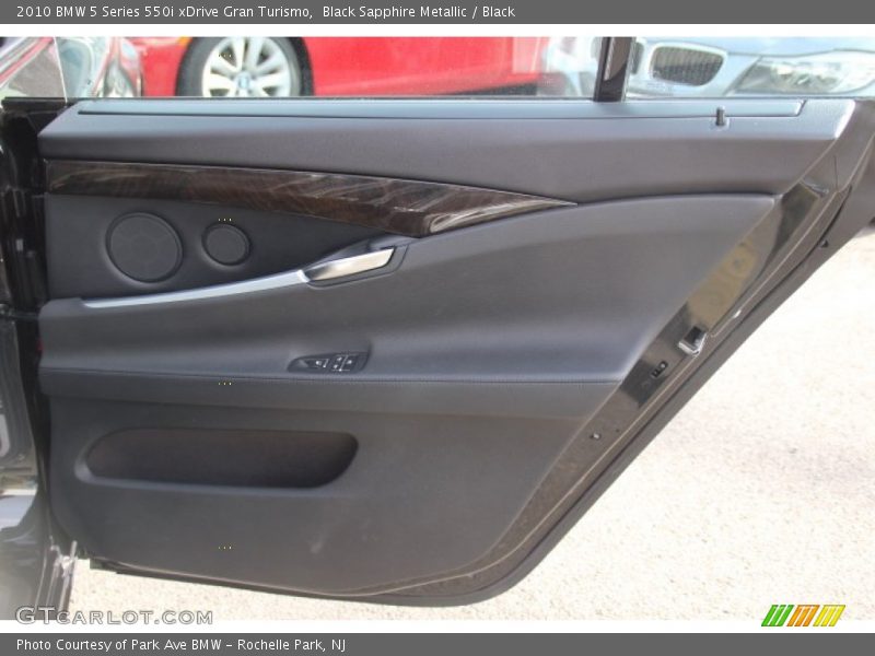 Black Sapphire Metallic / Black 2010 BMW 5 Series 550i xDrive Gran Turismo