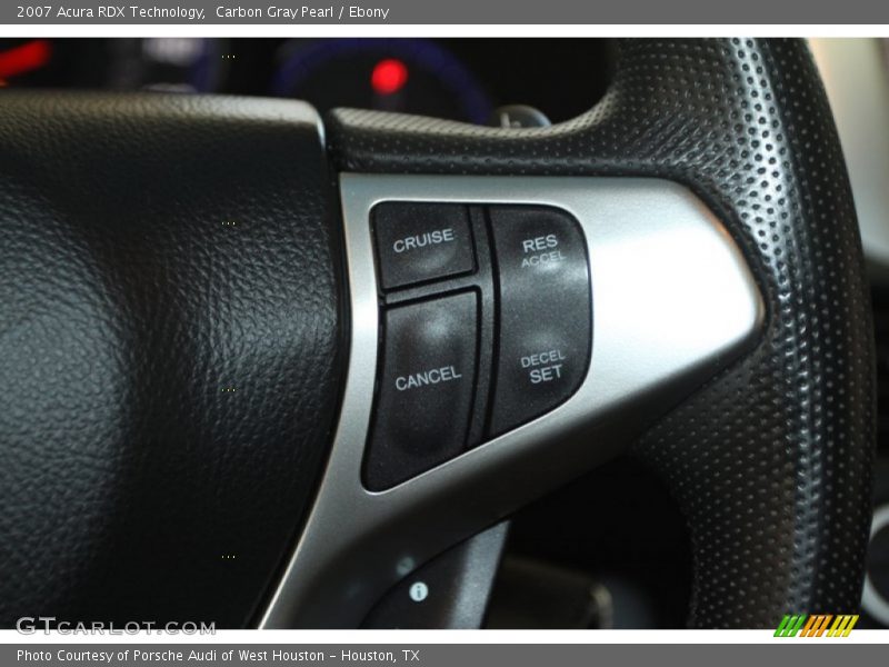 Carbon Gray Pearl / Ebony 2007 Acura RDX Technology
