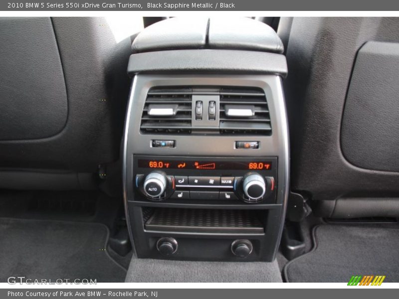 Black Sapphire Metallic / Black 2010 BMW 5 Series 550i xDrive Gran Turismo