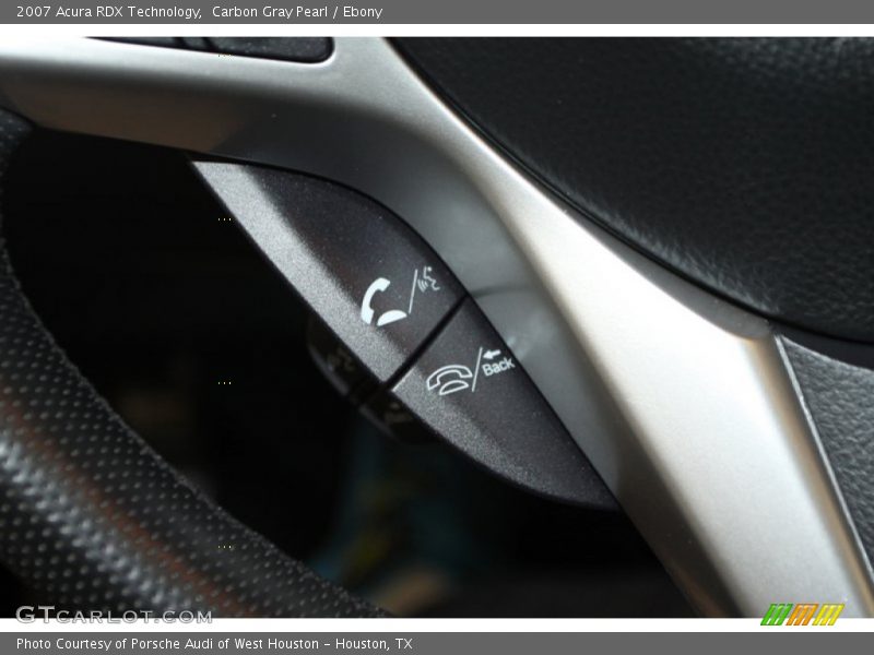 Carbon Gray Pearl / Ebony 2007 Acura RDX Technology