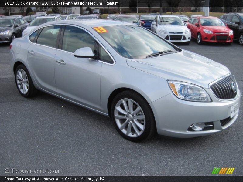 Quicksilver Metallic / Medium Titanium 2013 Buick Verano FWD
