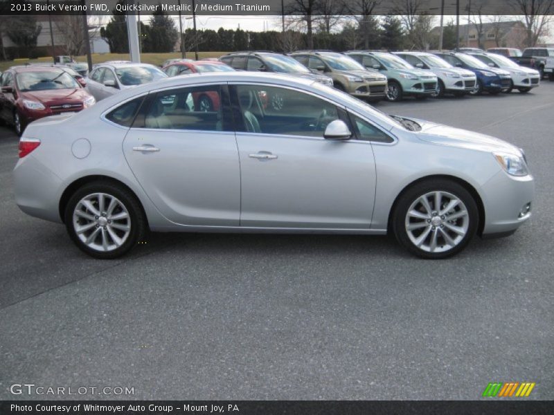 Quicksilver Metallic / Medium Titanium 2013 Buick Verano FWD