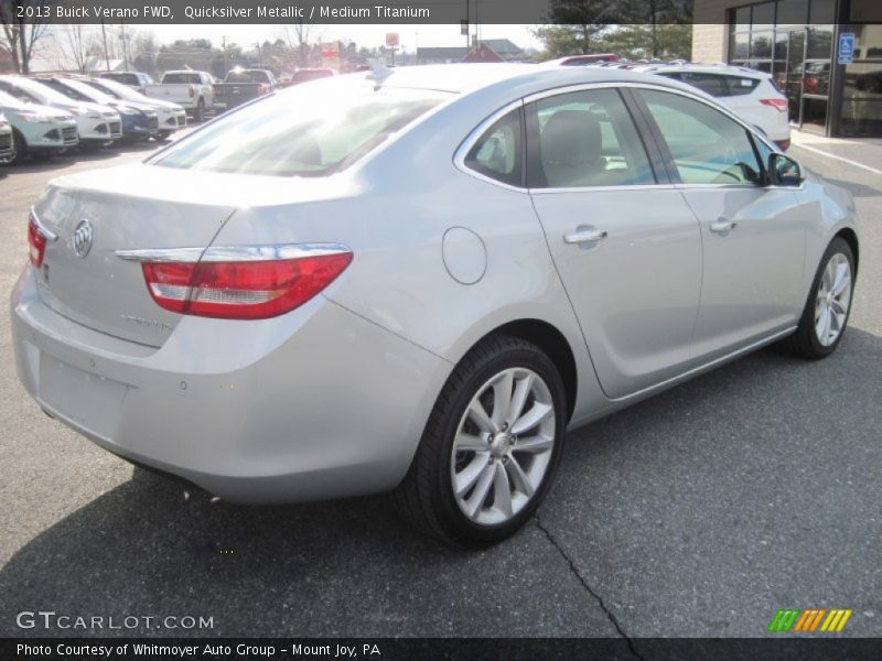 Quicksilver Metallic / Medium Titanium 2013 Buick Verano FWD