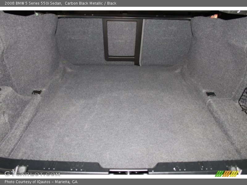  2008 5 Series 550i Sedan Trunk