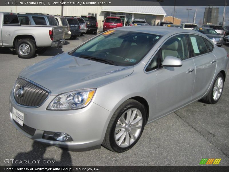 Quicksilver Metallic / Medium Titanium 2013 Buick Verano FWD