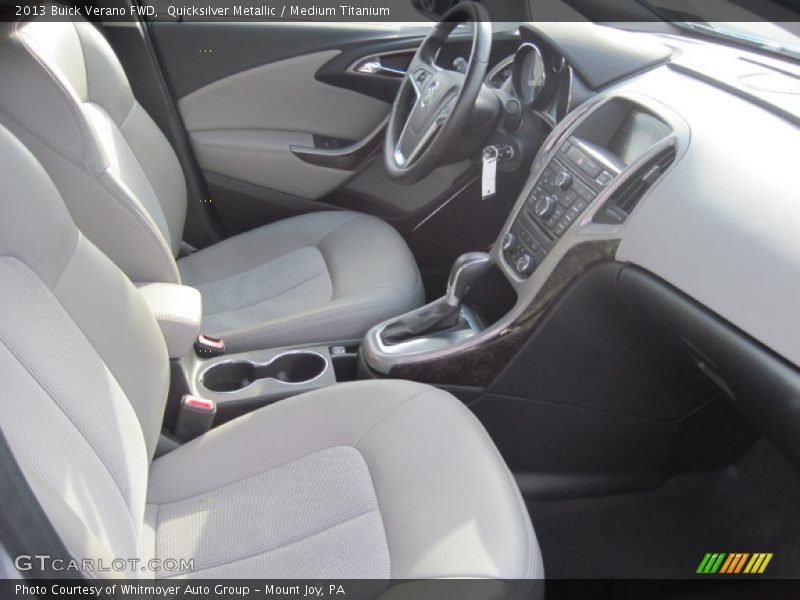 Quicksilver Metallic / Medium Titanium 2013 Buick Verano FWD