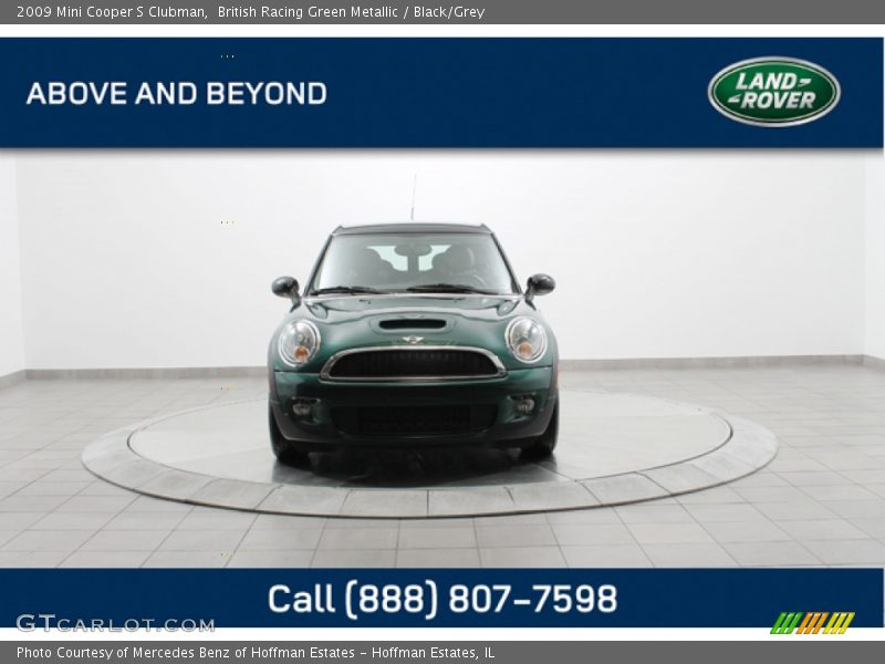 British Racing Green Metallic / Black/Grey 2009 Mini Cooper S Clubman