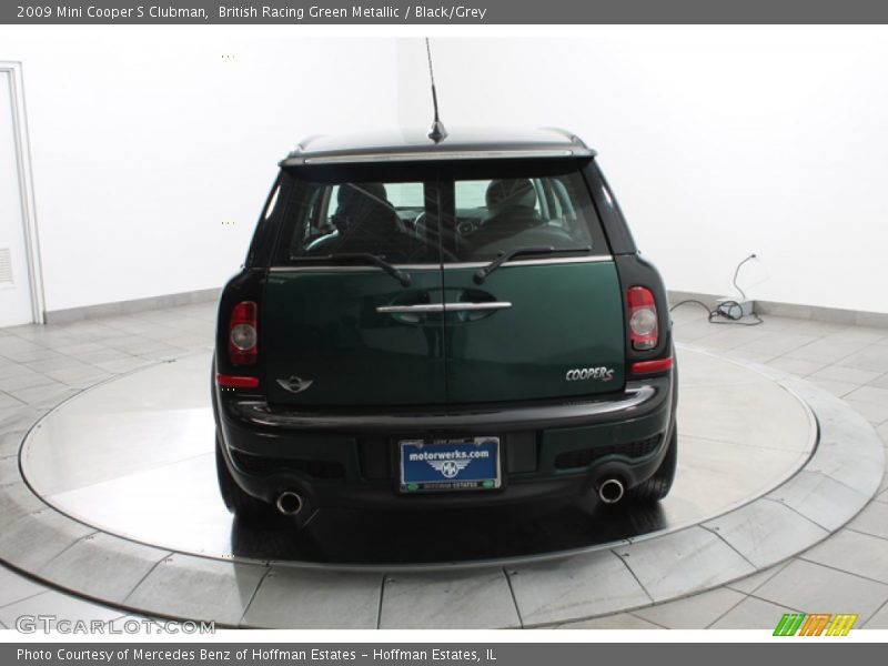British Racing Green Metallic / Black/Grey 2009 Mini Cooper S Clubman