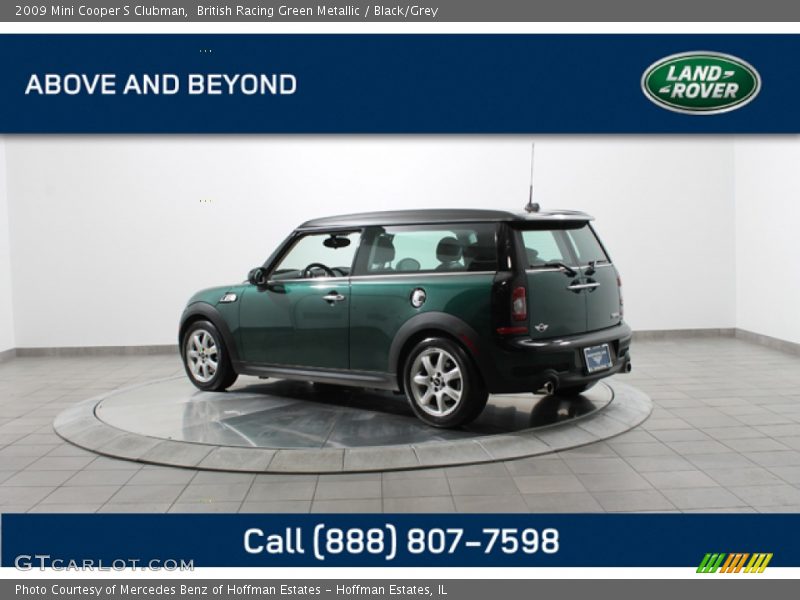 British Racing Green Metallic / Black/Grey 2009 Mini Cooper S Clubman