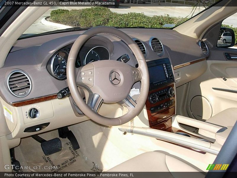 Capri Blue Metallic / Macadamia 2007 Mercedes-Benz GL 450