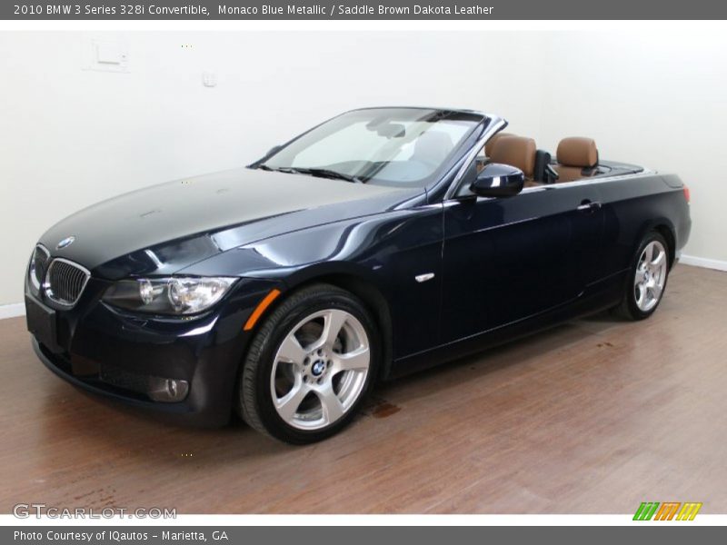 Front 3/4 View of 2010 3 Series 328i Convertible