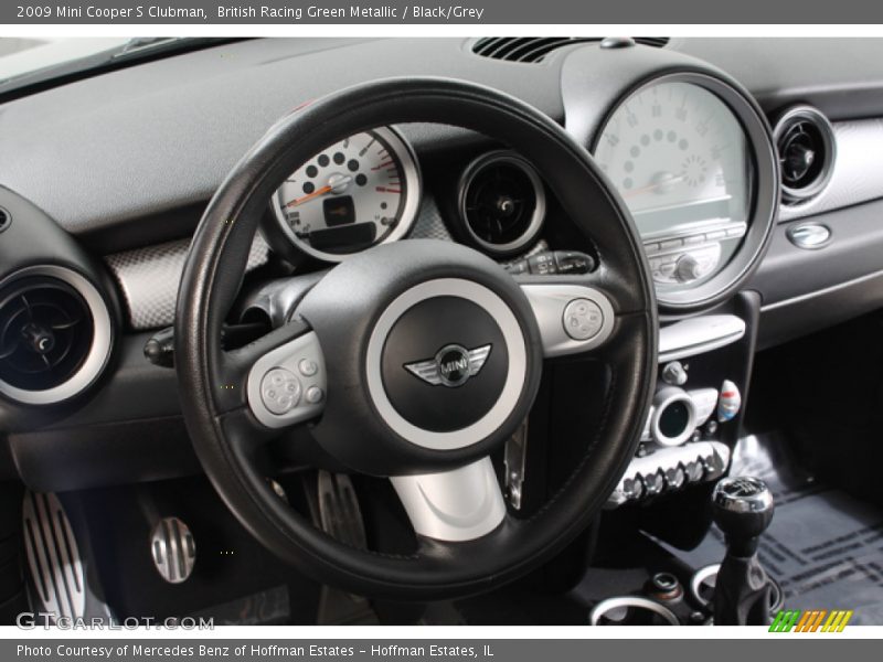 British Racing Green Metallic / Black/Grey 2009 Mini Cooper S Clubman