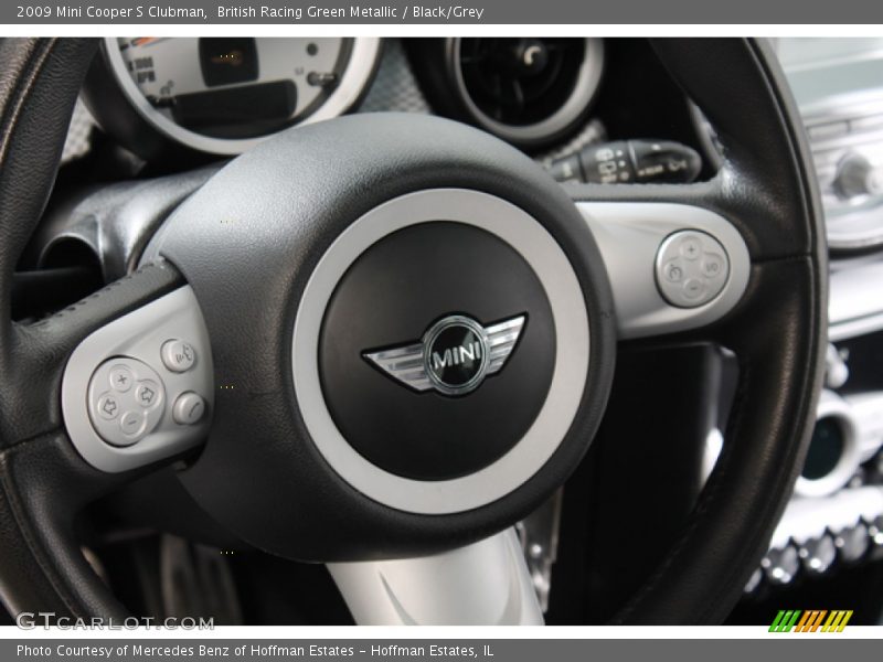 British Racing Green Metallic / Black/Grey 2009 Mini Cooper S Clubman
