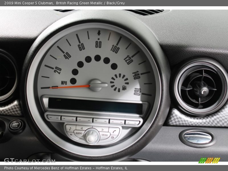 British Racing Green Metallic / Black/Grey 2009 Mini Cooper S Clubman