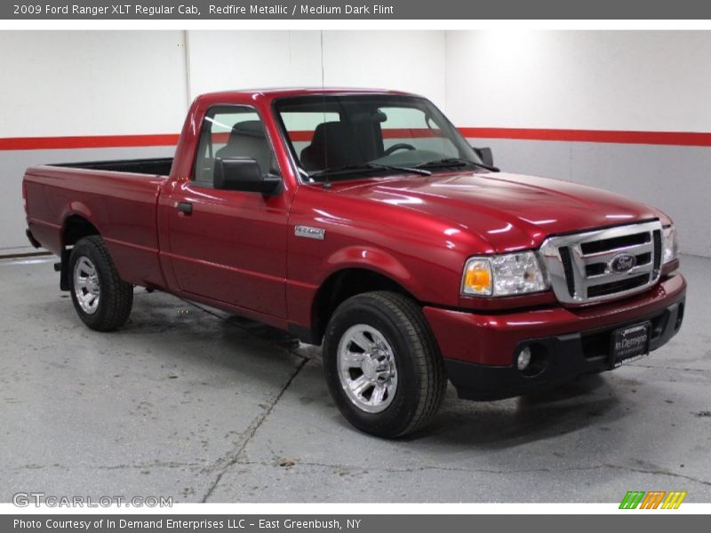 Redfire Metallic / Medium Dark Flint 2009 Ford Ranger XLT Regular Cab
