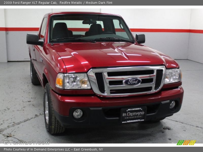 Redfire Metallic / Medium Dark Flint 2009 Ford Ranger XLT Regular Cab