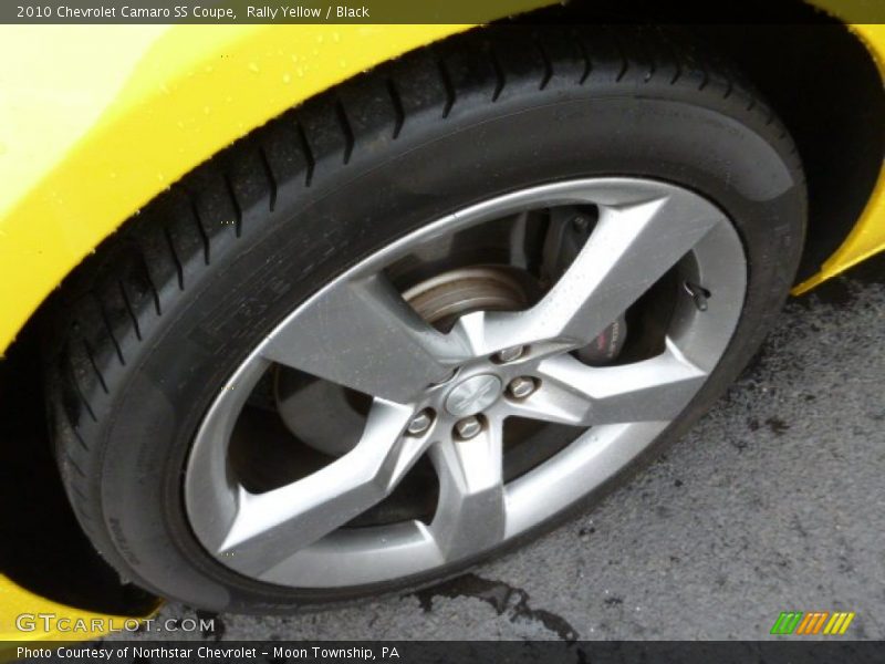 Rally Yellow / Black 2010 Chevrolet Camaro SS Coupe