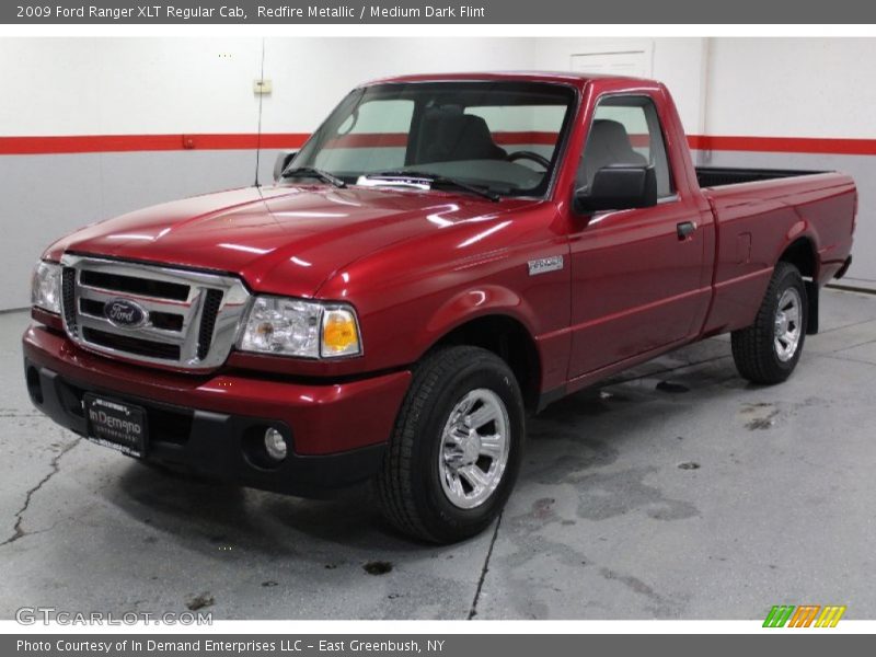 Redfire Metallic / Medium Dark Flint 2009 Ford Ranger XLT Regular Cab