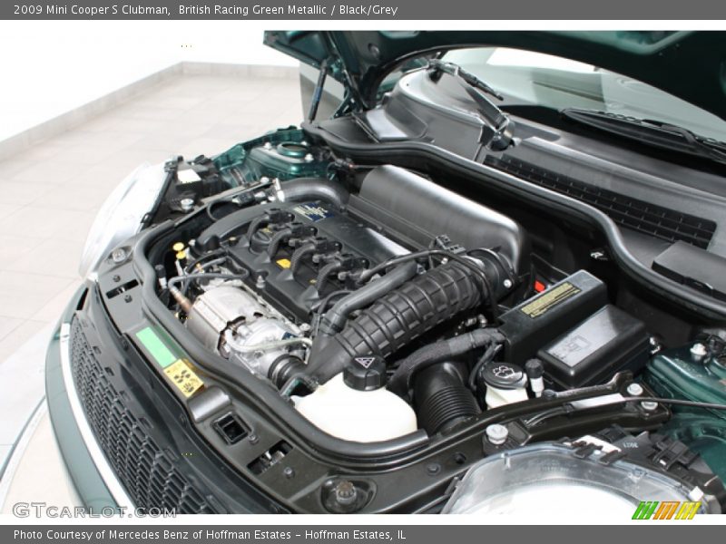 British Racing Green Metallic / Black/Grey 2009 Mini Cooper S Clubman